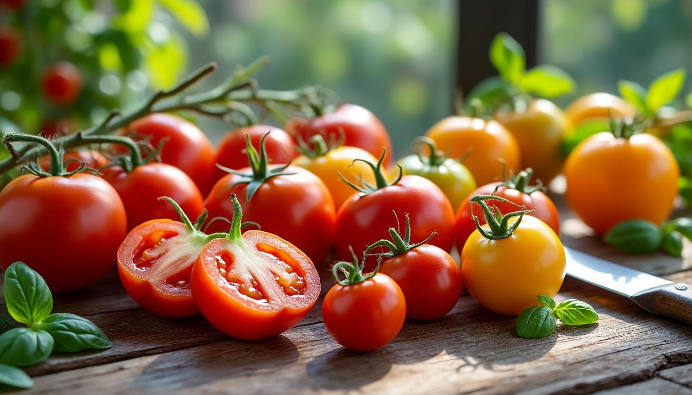 Illustration: Définition et présentation de la différence entre tomates cerises et tomates classiques