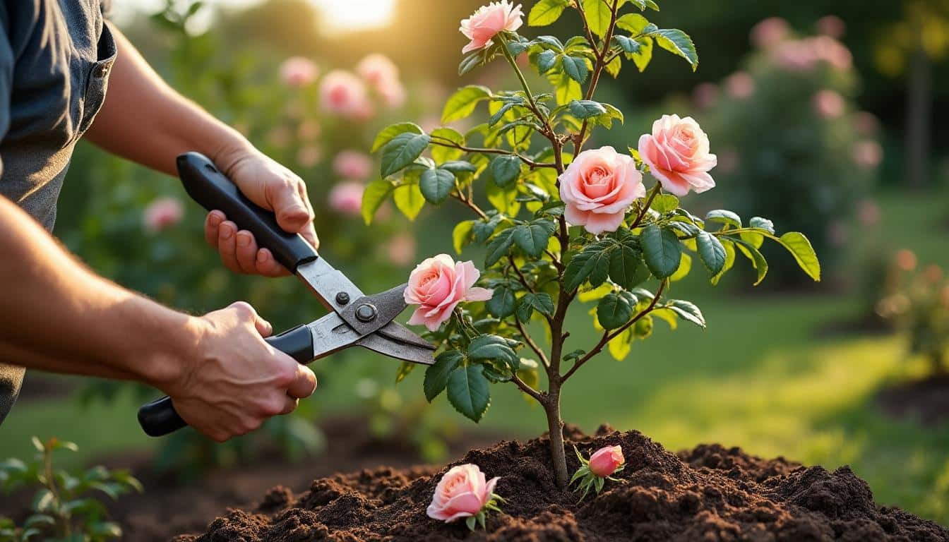Illustration: Présentation et importance de l’entretien du rosier au jardin