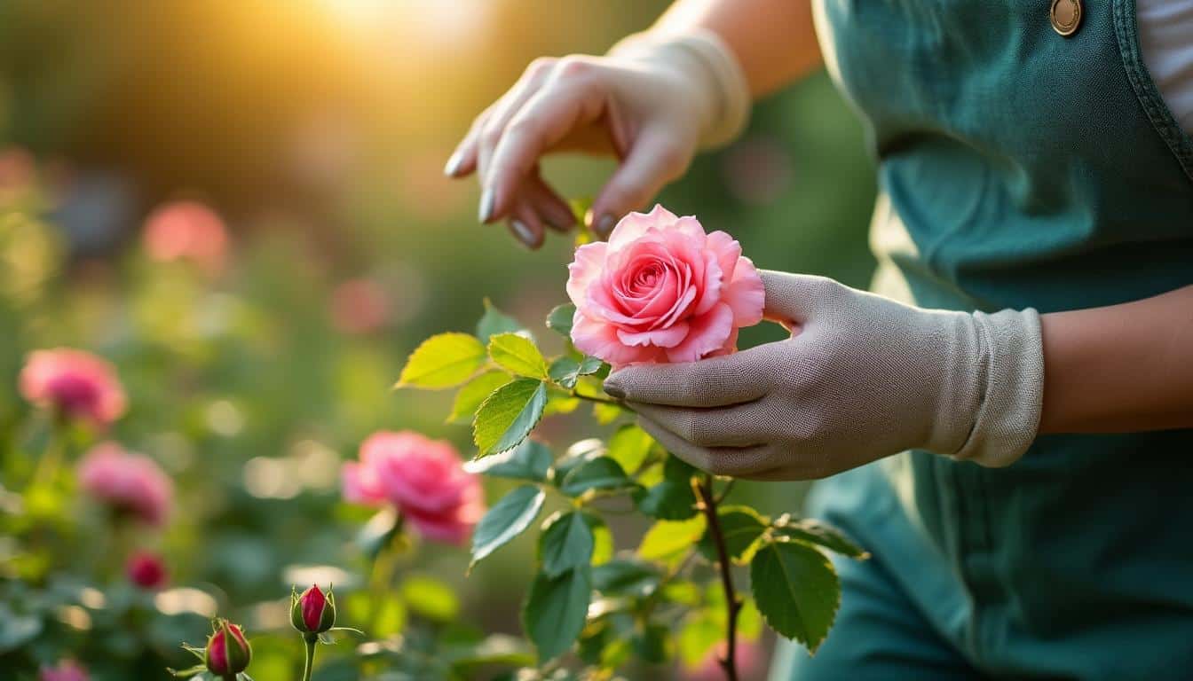 Entretien du rosier au jardin : guide complet pour des fleurs éclatantes