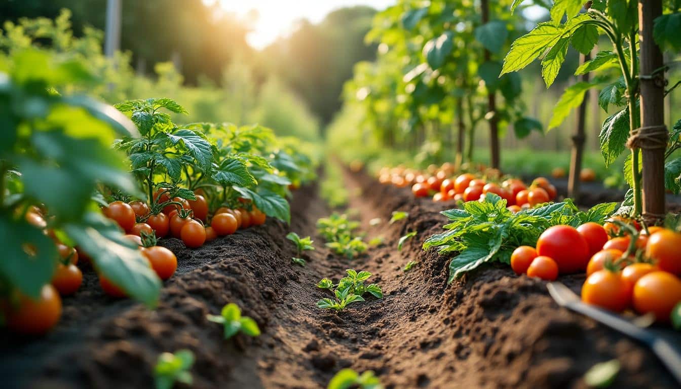 Rotation des cultures avec les tomates : guide pour un potager sain