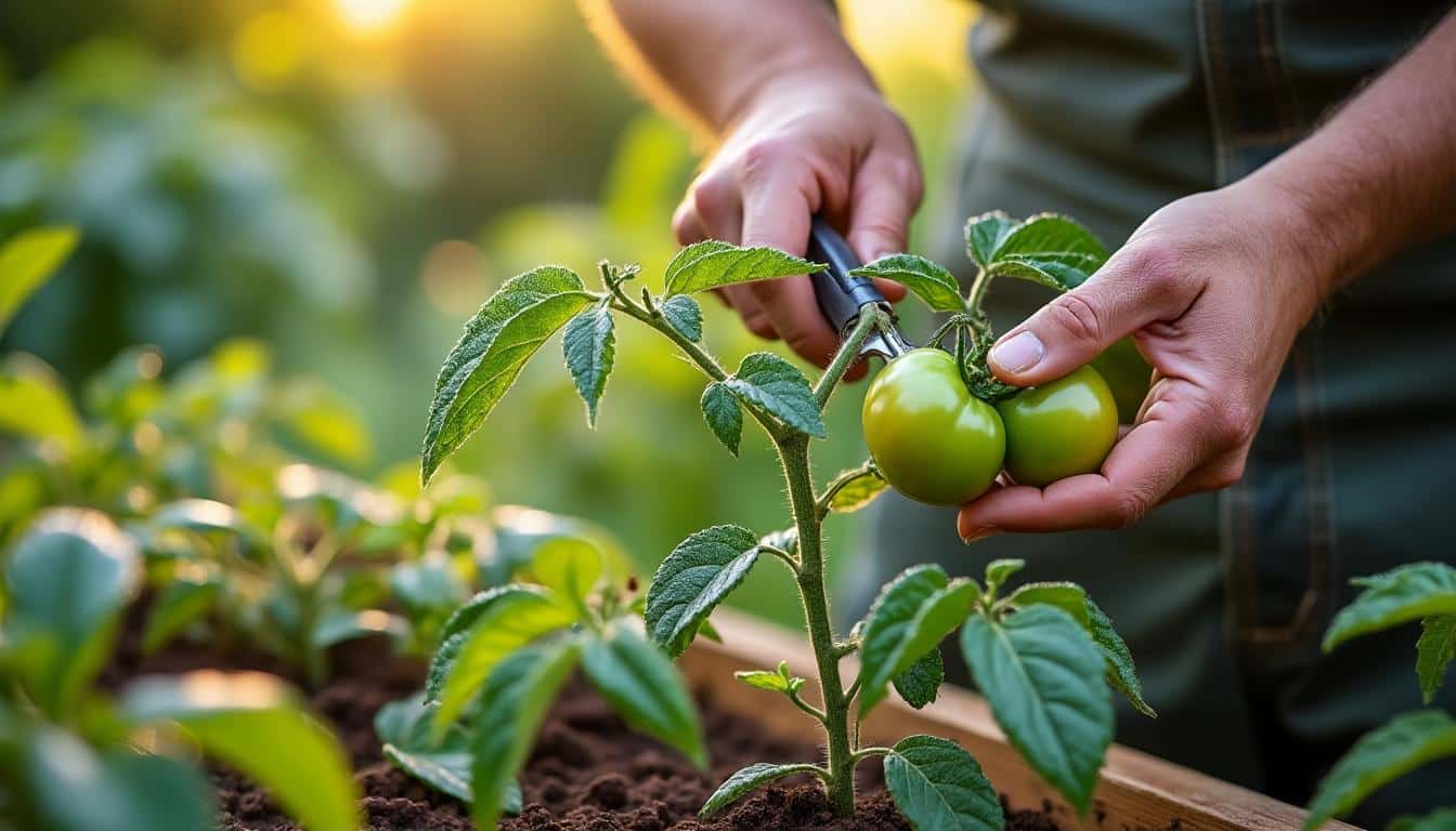 Taille des plants de tomates au potager : guide complet et conseils