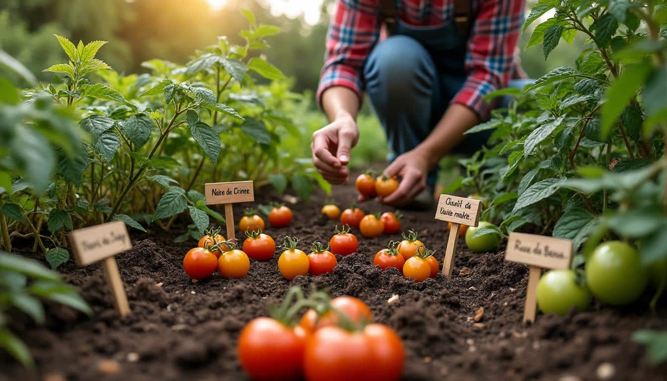 Illustration: Choix des variétés adaptées à la culture biologique des tomates