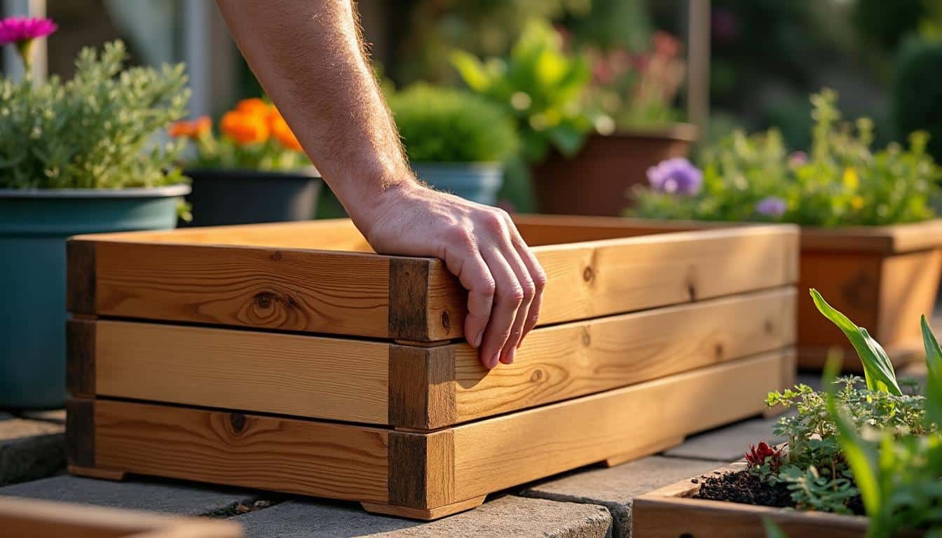 Illustration: Choisir le bon bois et le modèle de bac pour son potager