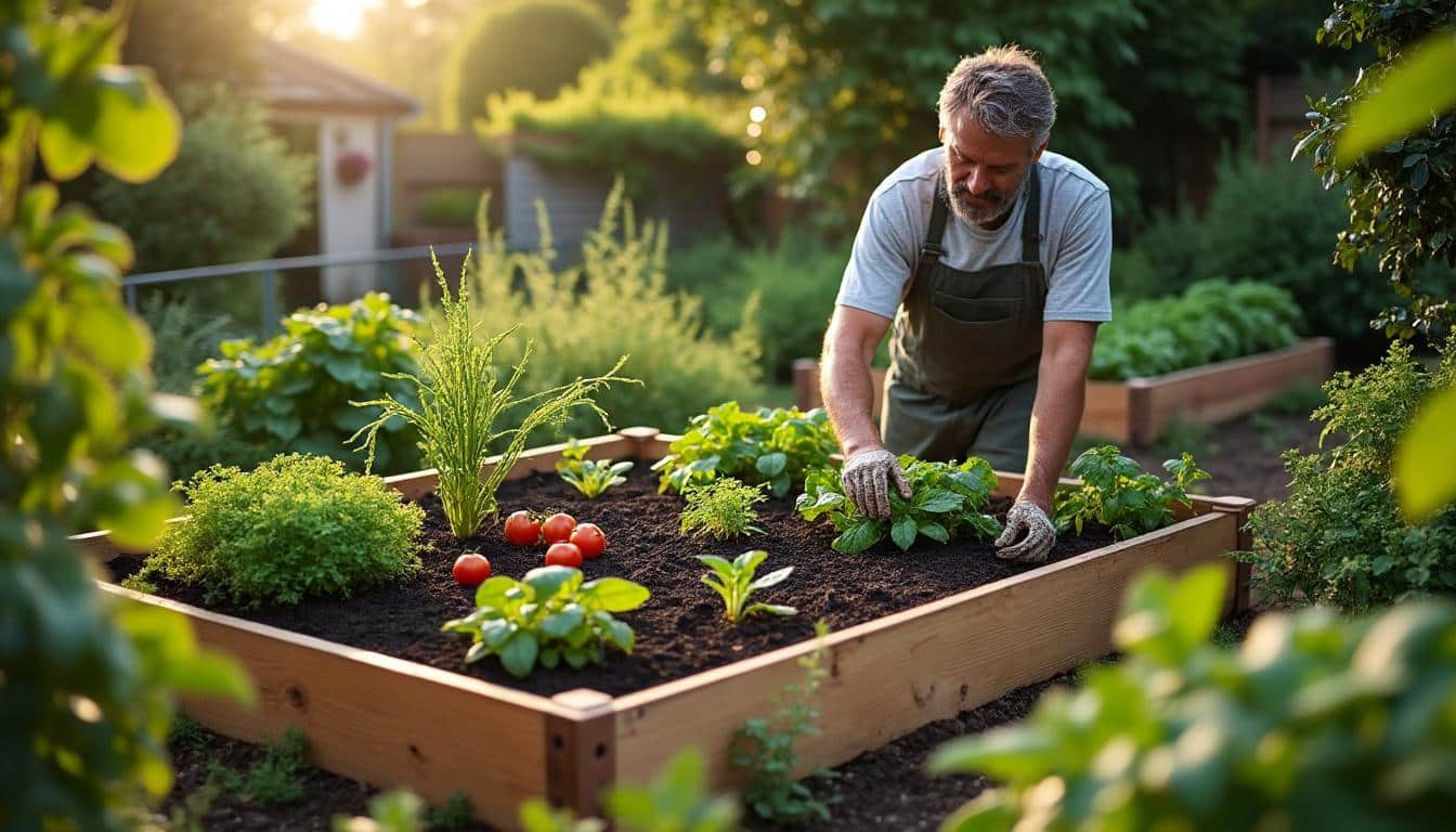 Illustration: Définition et principes des carrés potager en hauteur