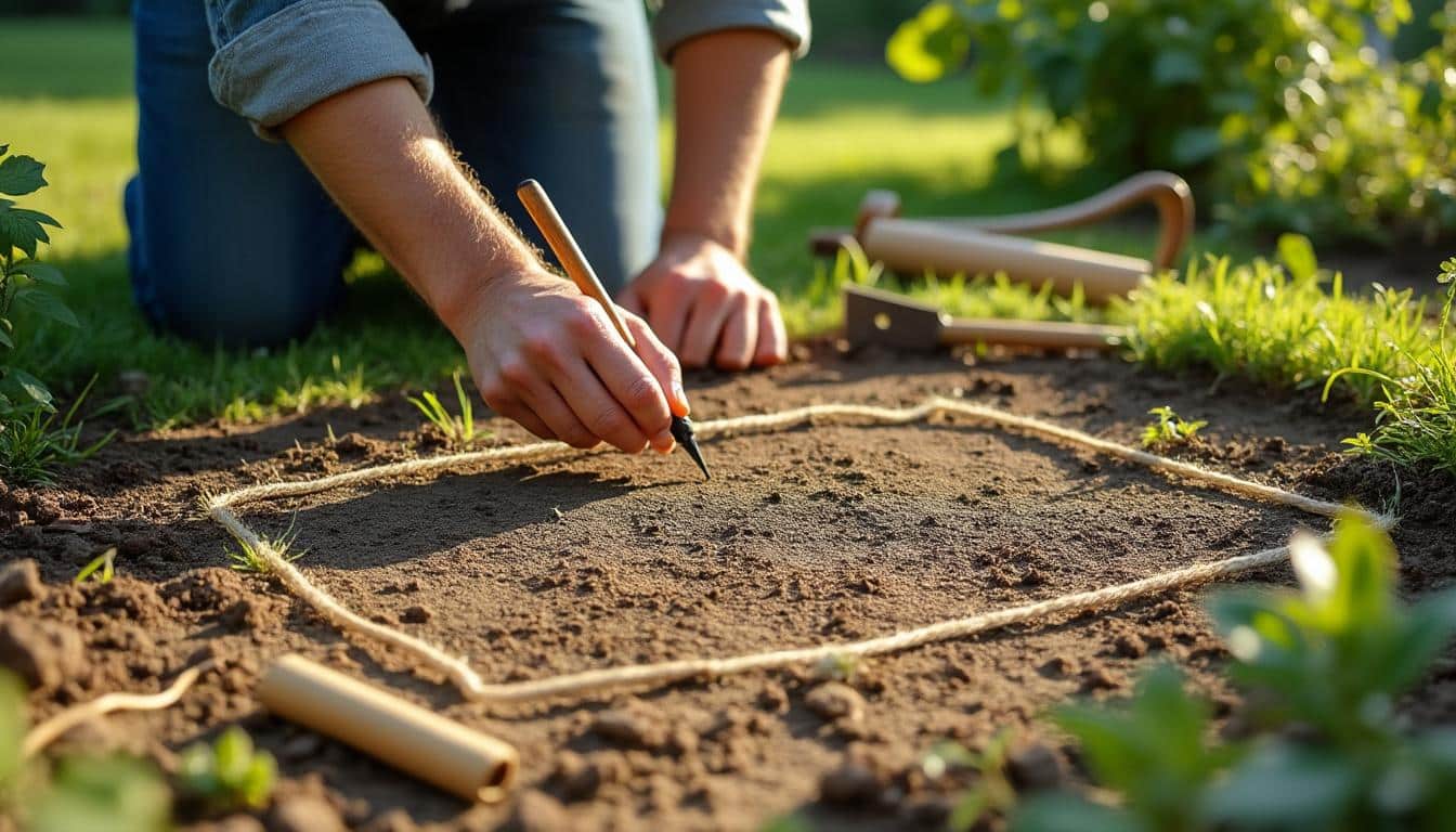 Illustration: Définir le concept du potager carré et ses fondements