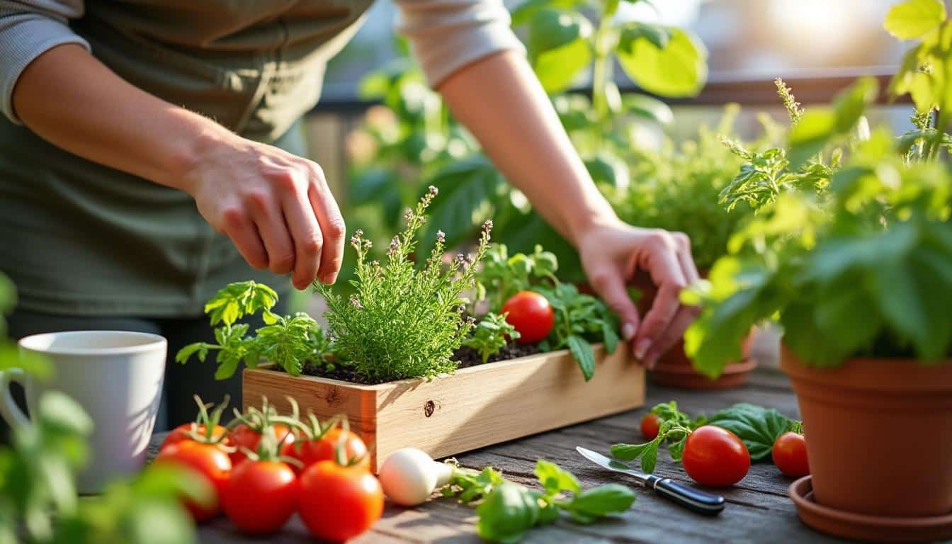 Illustration: Définition et avantages du potager sur le balcon