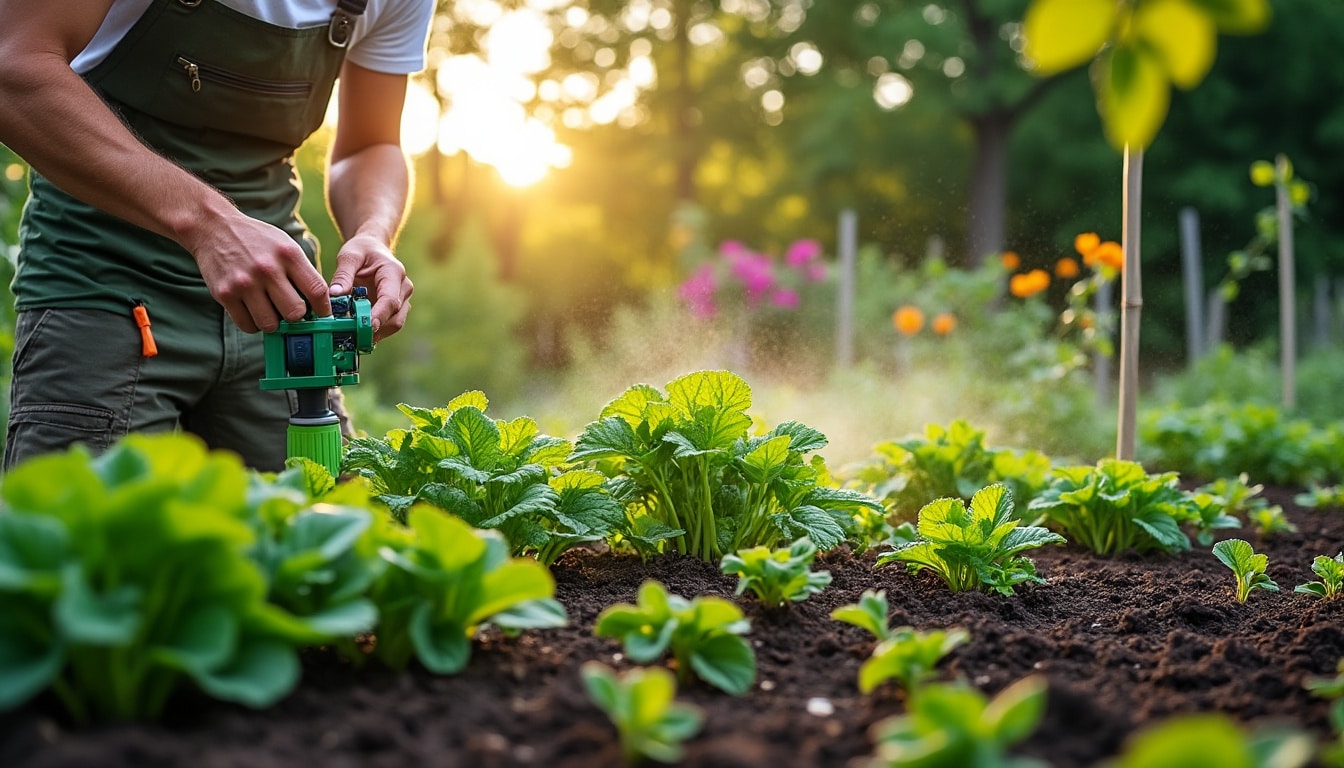 Illustration: Les avantages de l’arrosage automatique pour le potager