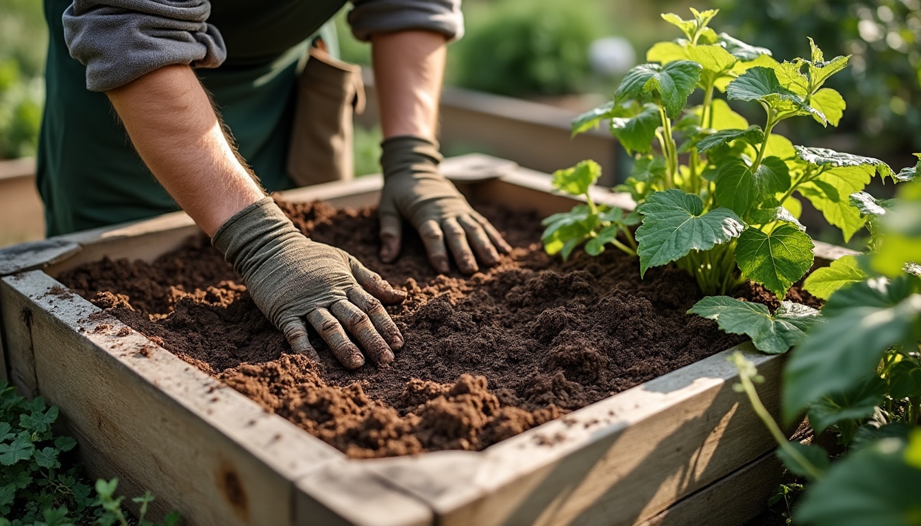 Illustration: Pourquoi bien préparer le fond d’un carré potager est essentiel