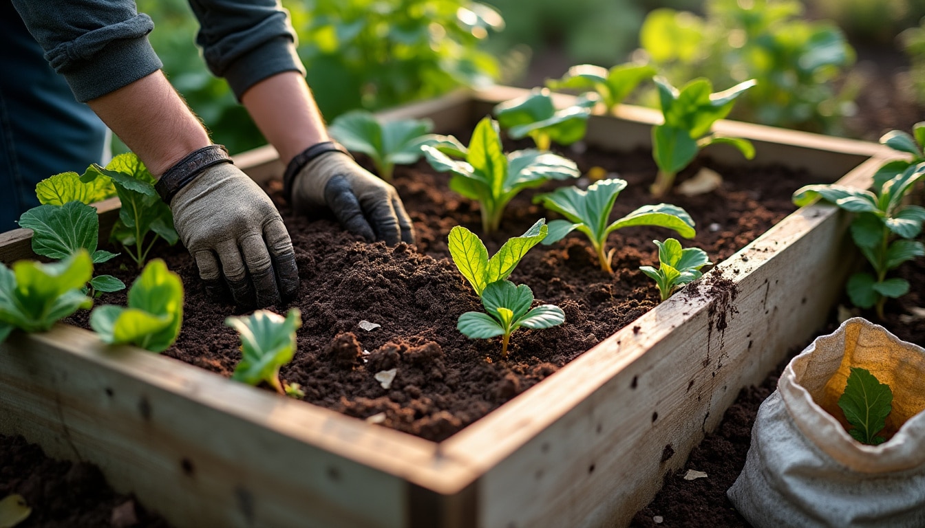 Que mettre au fond d’un carré potager : conseils et astuces clés