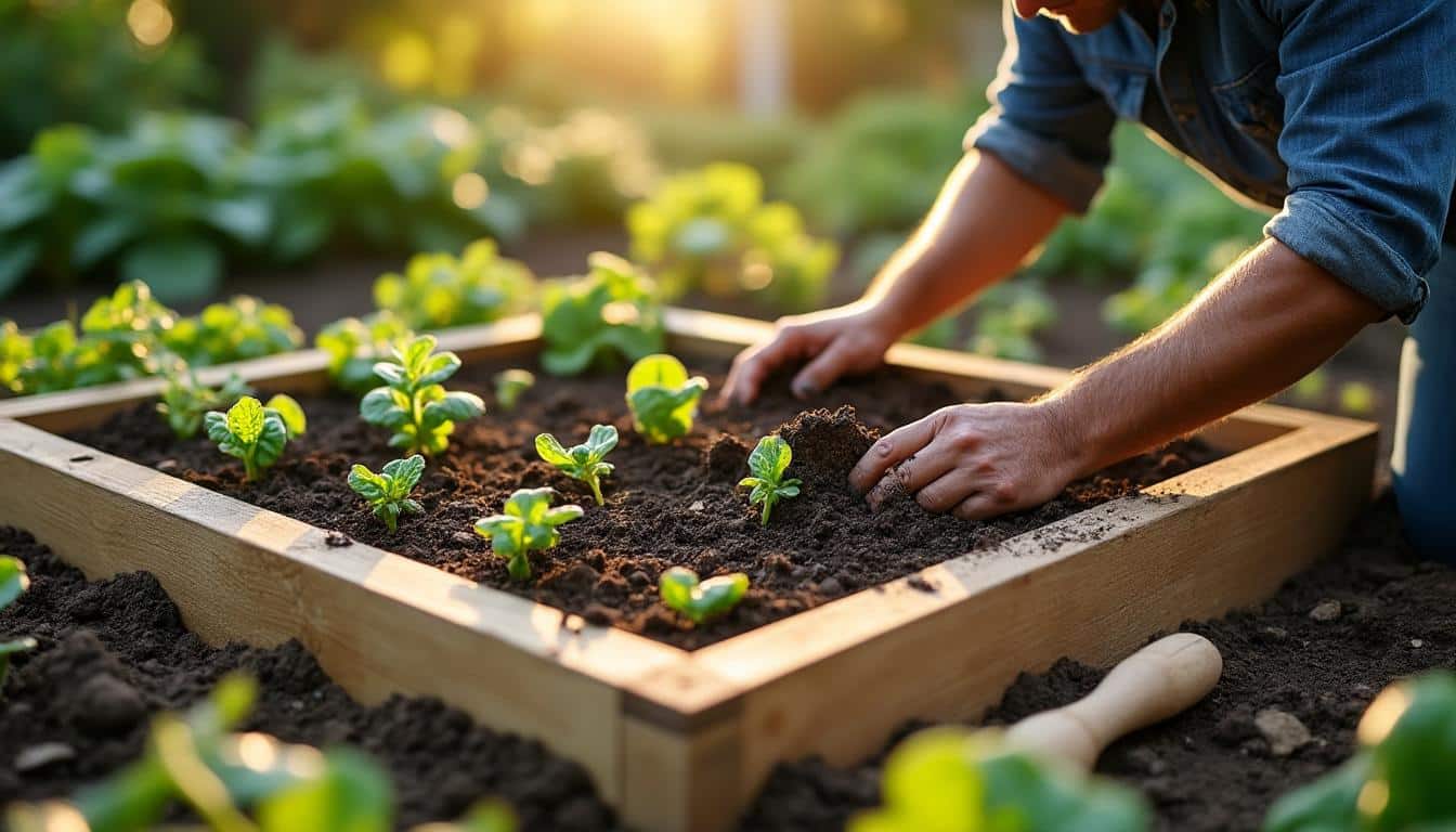 Illustration: Pourquoi choisir du bois pour réaliser un potager en carré ?