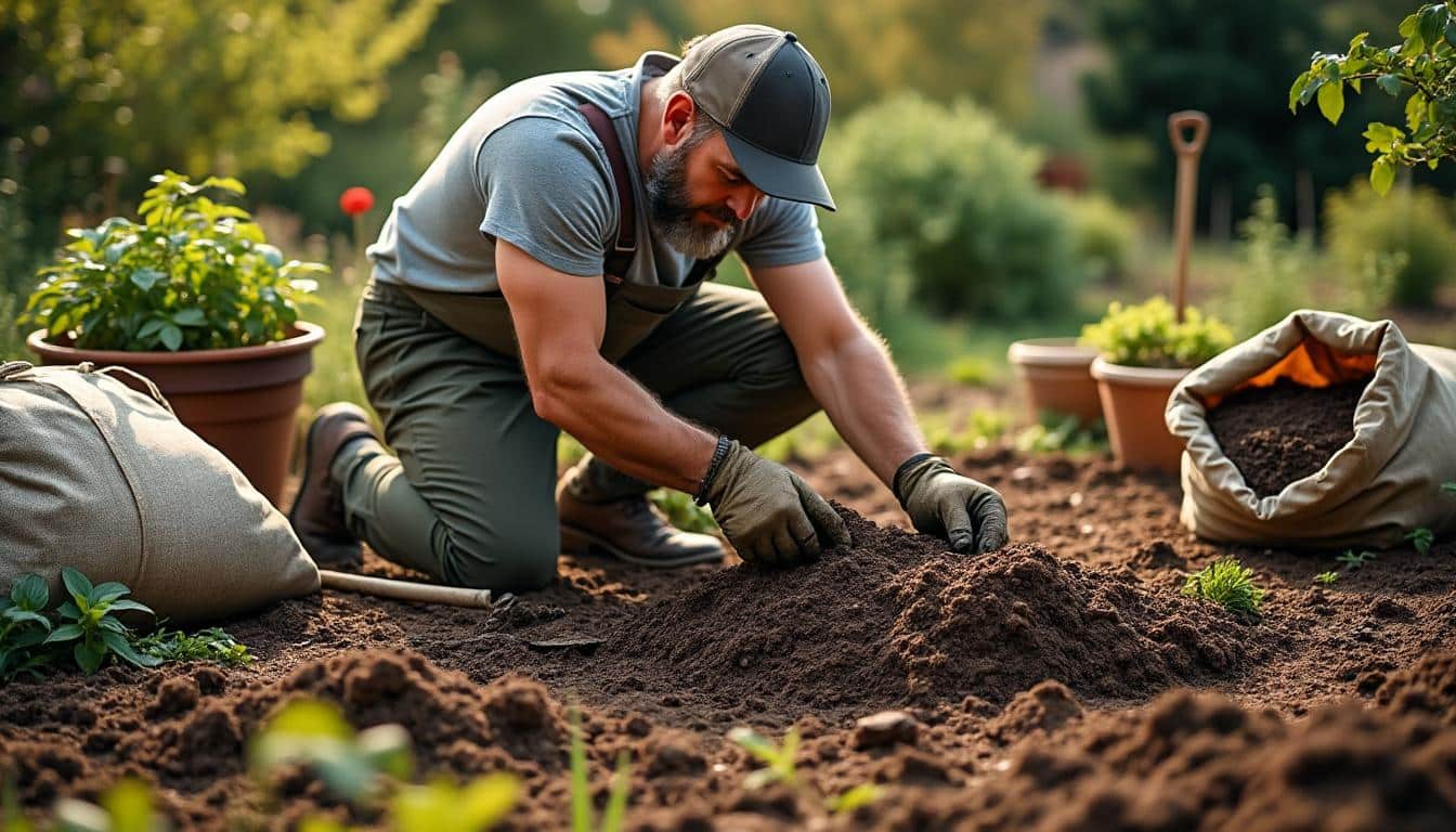 Illustration: Préparer et enrichir son sol avant de faire un potager en pleine terre