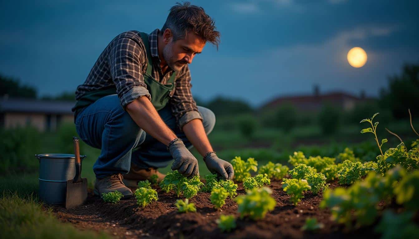 Illustration: Comprendre l’influence de la lune sur les graines et les plantes pour réussir son jardinage