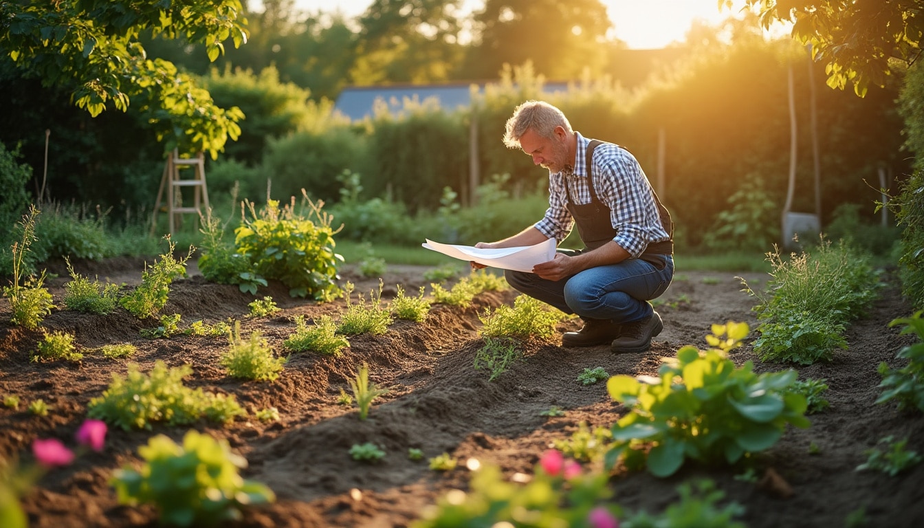 Illustration: Définir le plan d’un potager idéal et comprendre son importance
