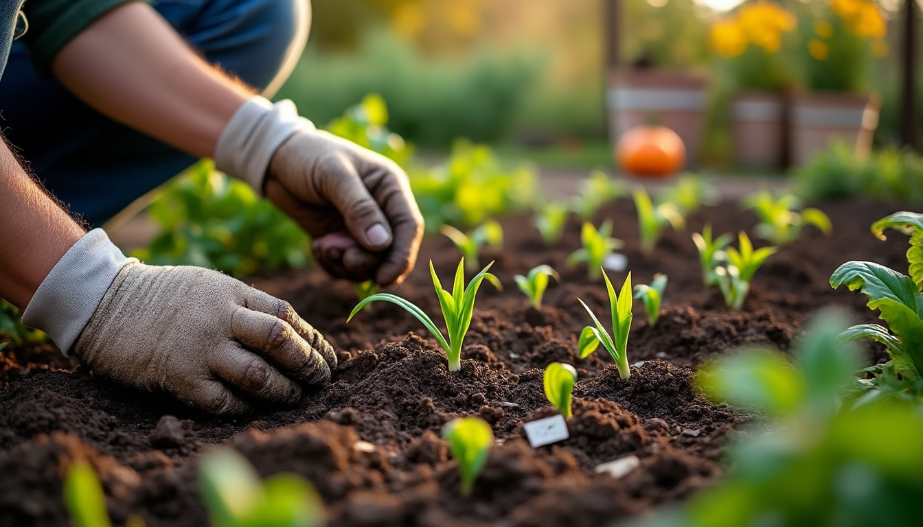 Illustration: Quels légumes, bulbes et semis planter en novembre au potager ?