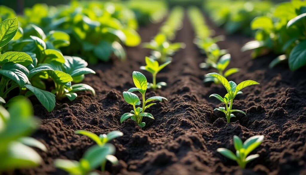 Paillage potager avec bâche tissée pour un réchauffement optimal