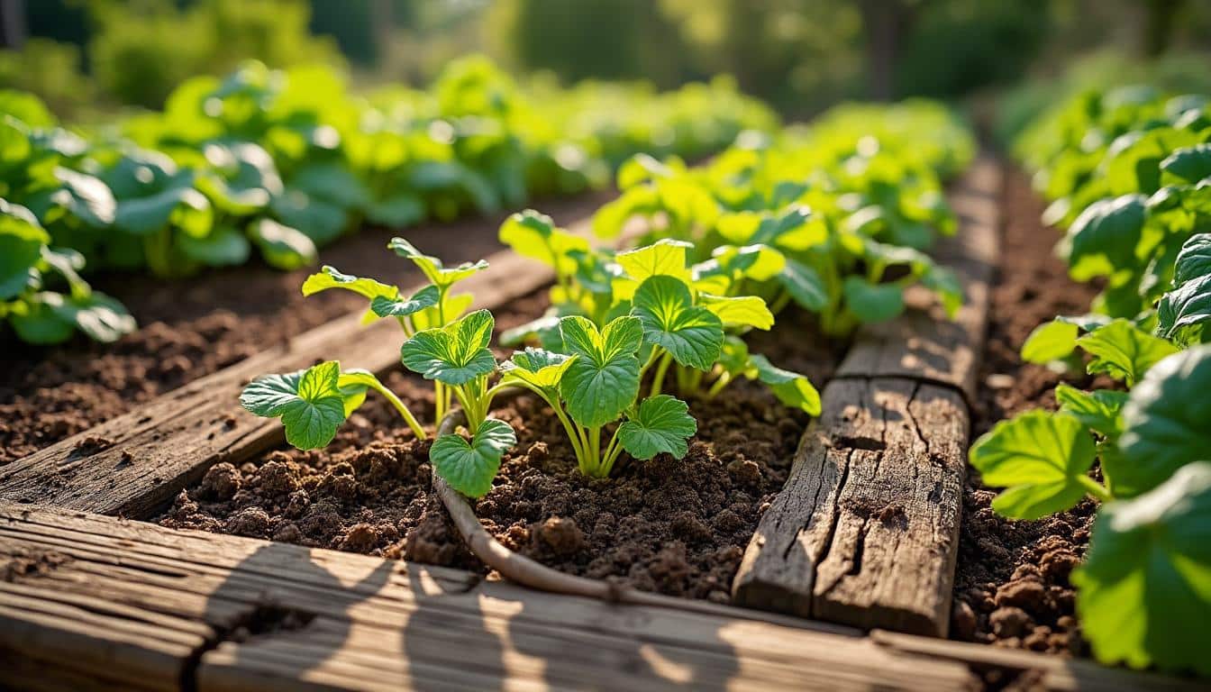 Paillage potager en bois raméal fragmenté : structure et bienfaits