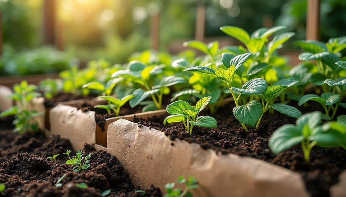 Paillage potager en carton ondulé : maîtriser l’humidité durablement