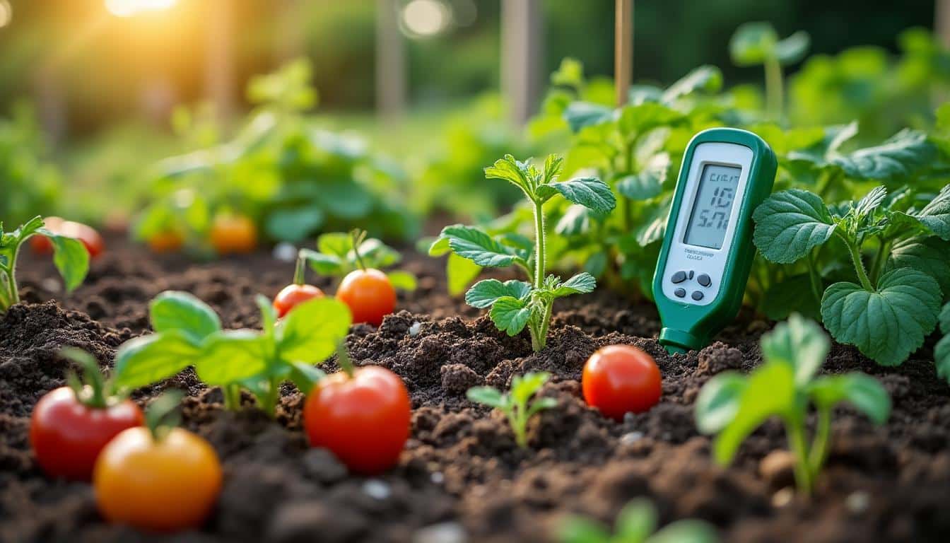 Illustration: Comprendre le paillage du potager avec des copeaux de bois et l’acidité du sol