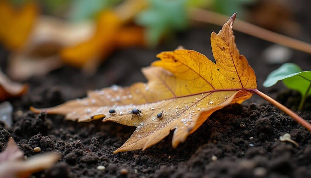 Paillage potager avec feuilles de noisetier : décomposition et bénéfices