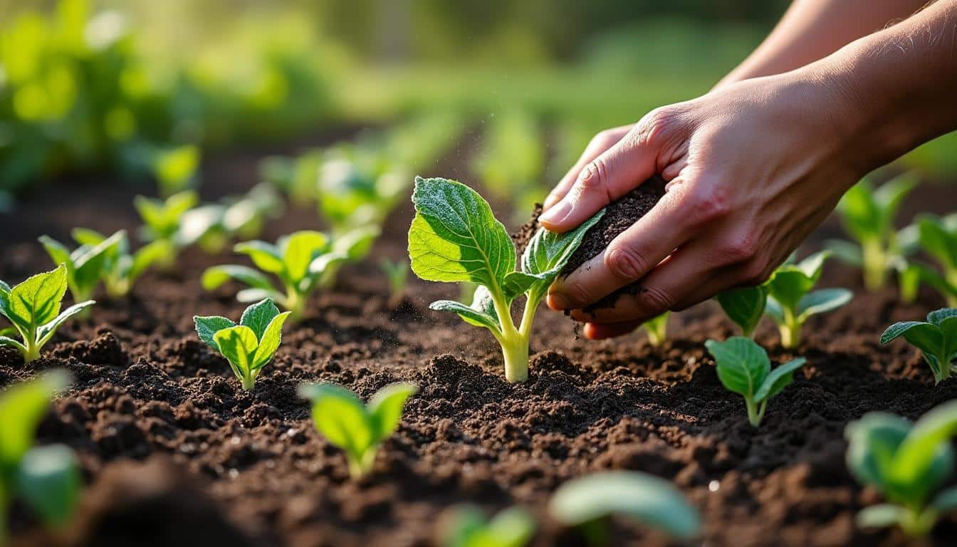 Paillage au potager avec fougère et fouille : maîtriser l’acidité