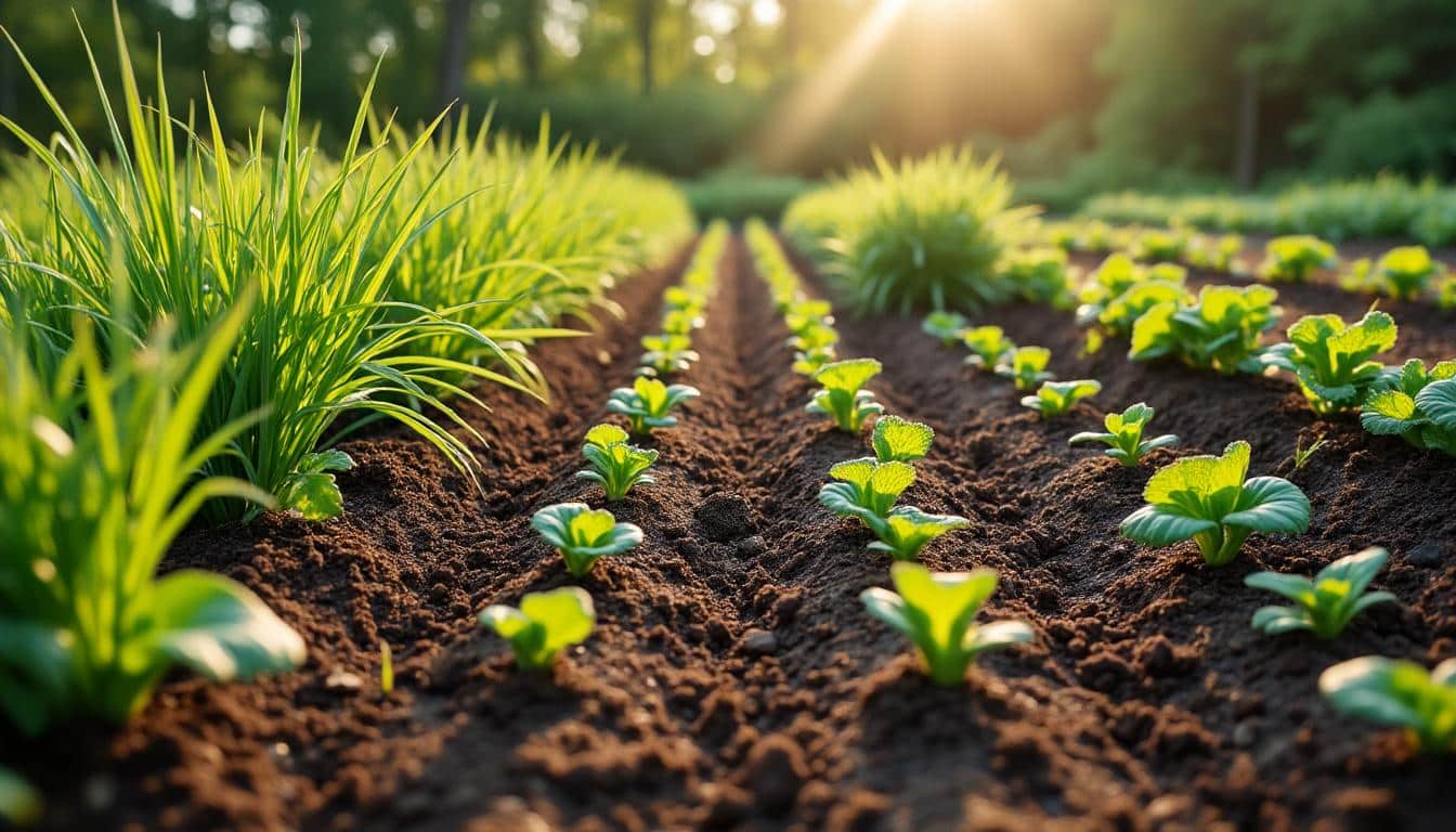Paillage potager miscanthus après la coupe de printemps : guide pratique
