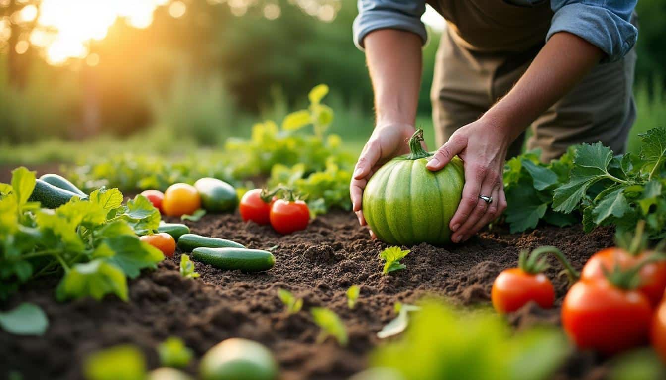 Illustration: Pourquoi choisir des tontes de gazon fraîches pour pailler son potager ?