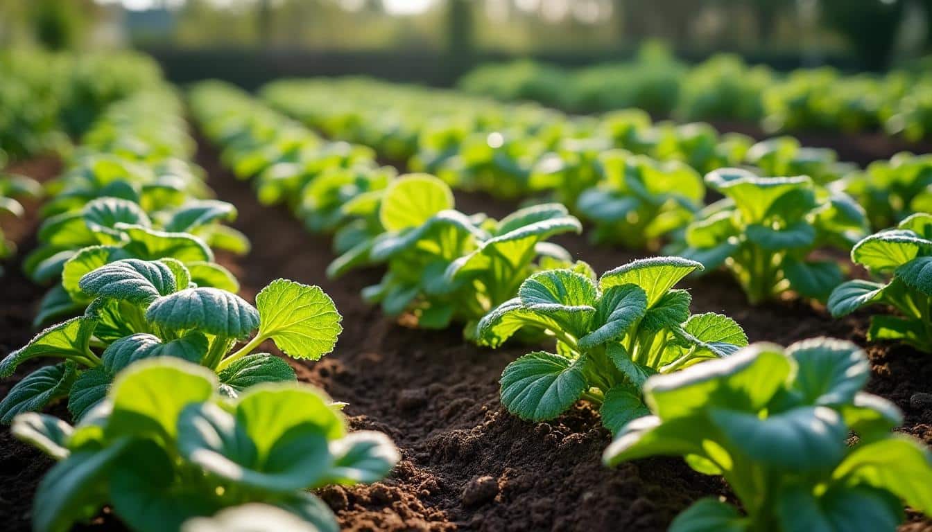 Paillage du potager avec des tontes de gazon fraîches : guide pratique