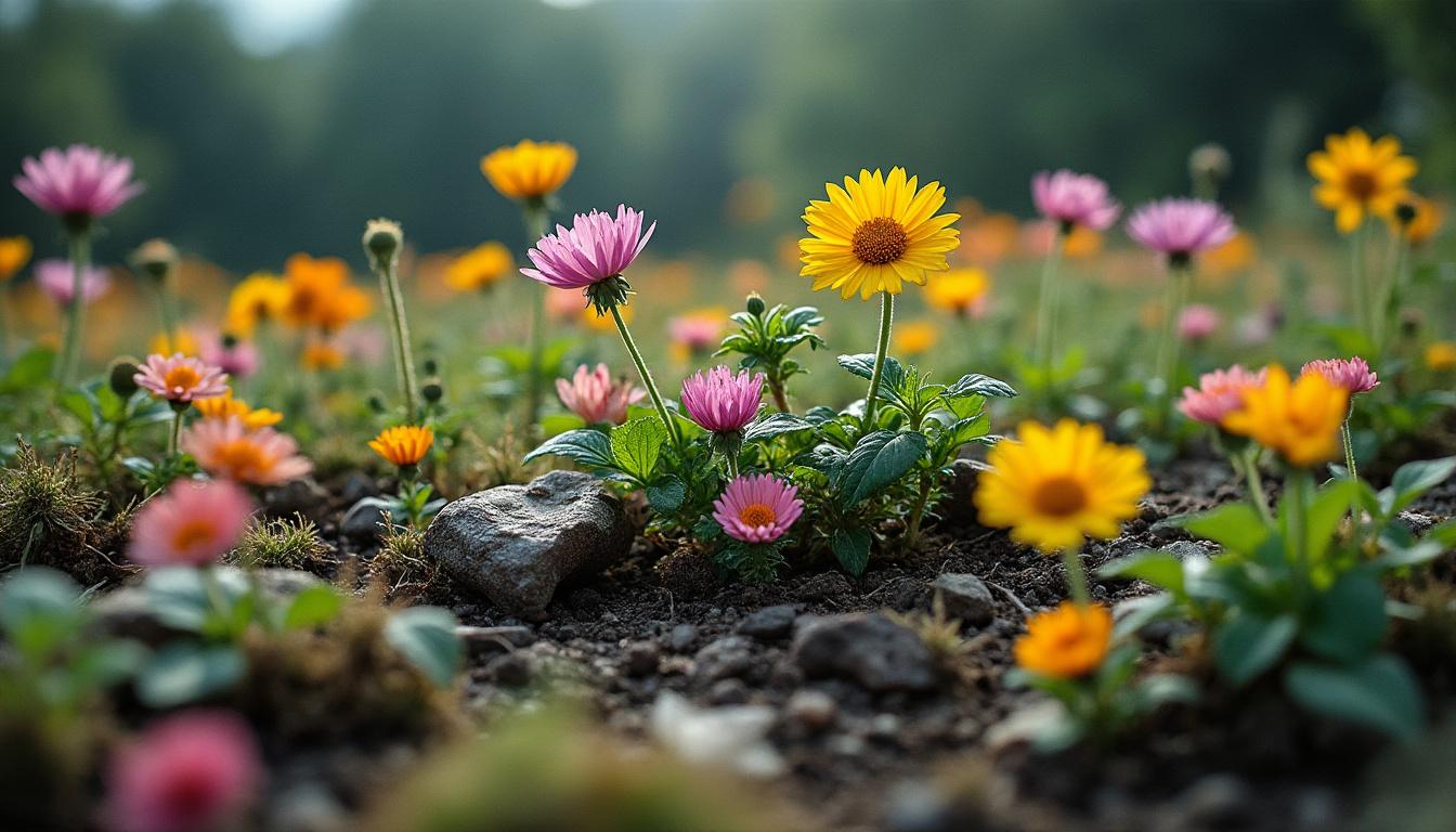 Conséquences d’un sol contaminé sur la santé des fleurs