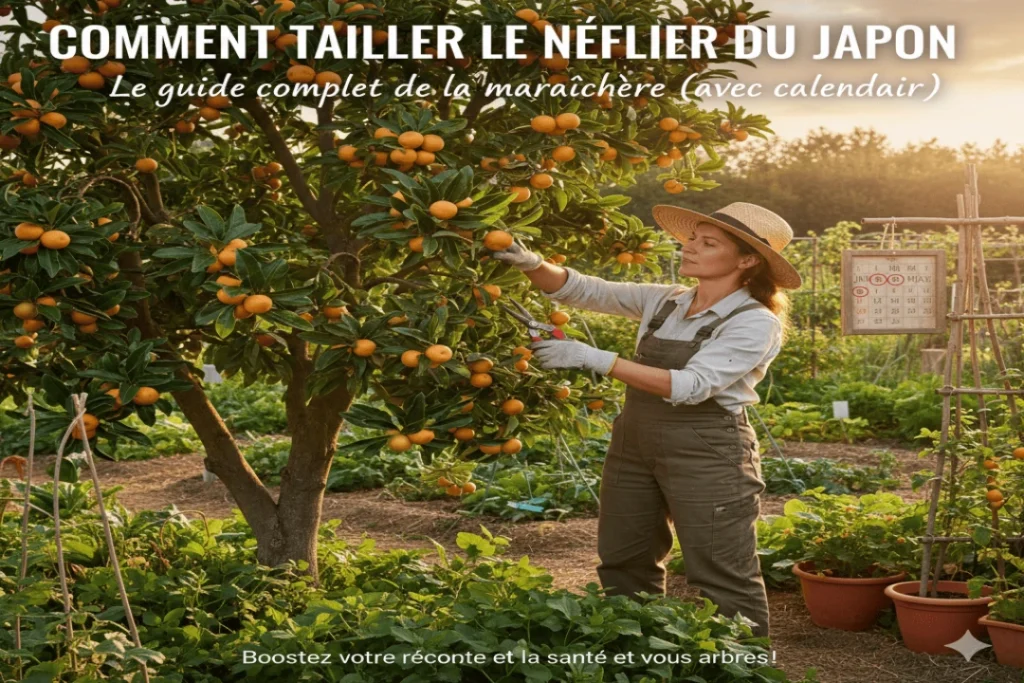 Comment tailler le néflier du Japon : Guide complet pour maraicher