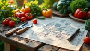 Plan du potager : guide complet pour un jardin productif et sain