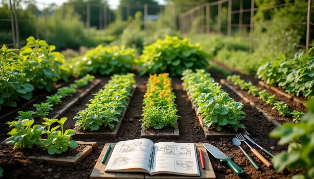 Plan du potager : guide complet pour organiser et réussir vos cultures