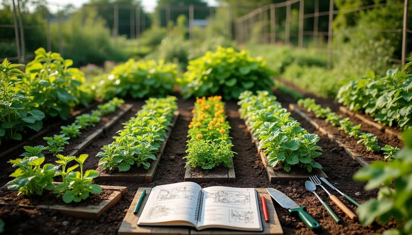 Plan du potager : guide complet pour organiser et réussir vos cultures