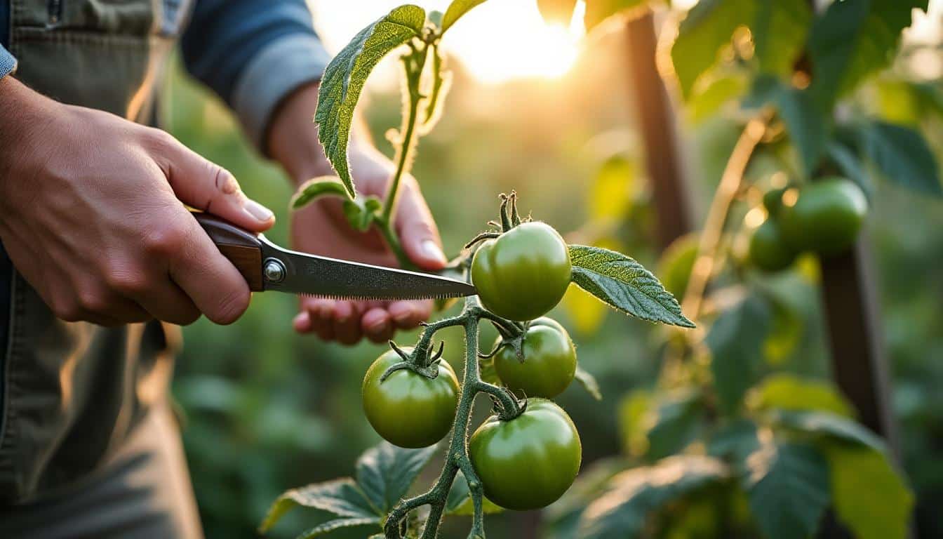 Schéma de la taille de la tomate : guide pour une récolte abondante