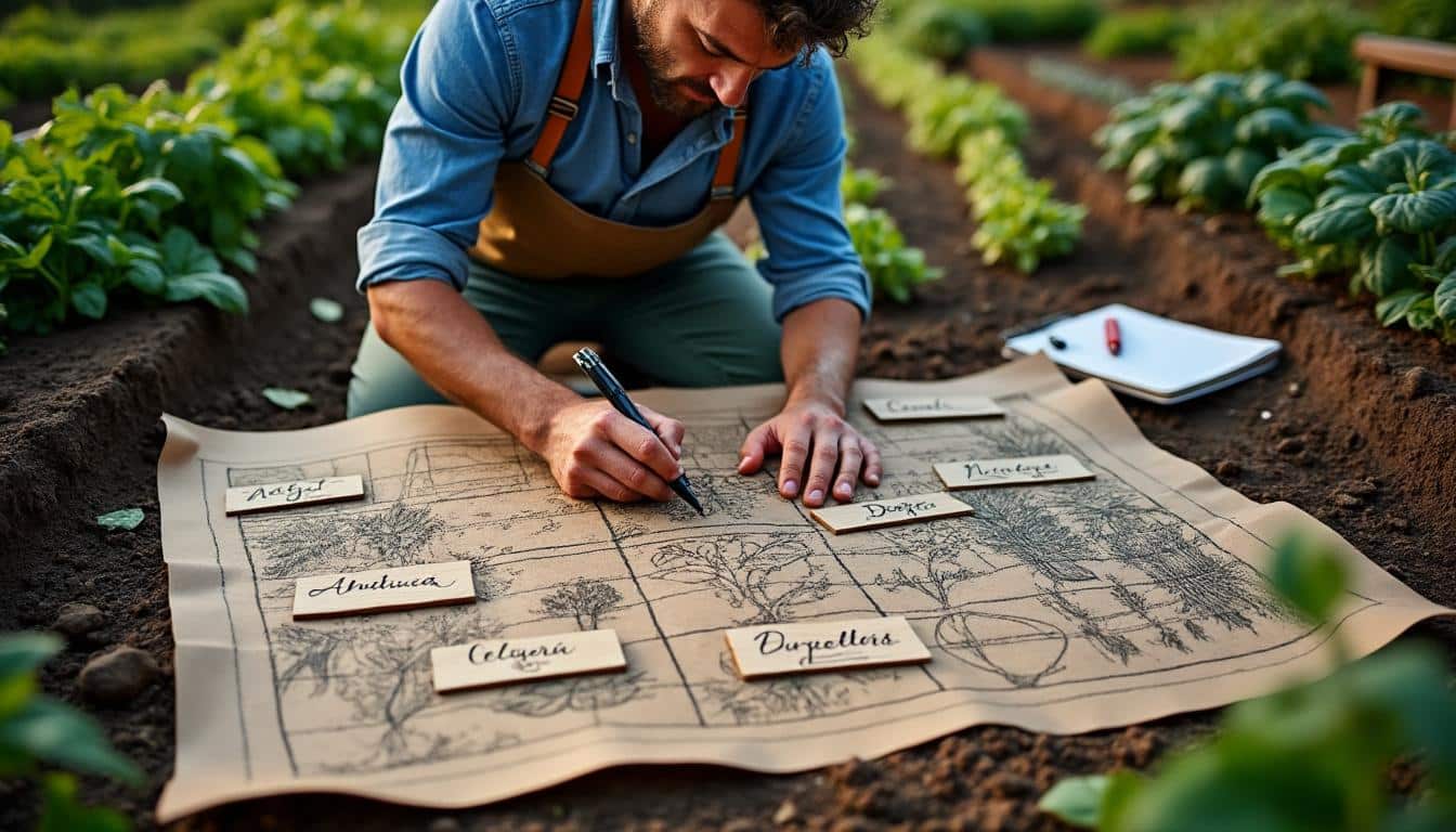 Illustration: Pourquoi une organisation rigoureuse est cruciale pour un potager réussi