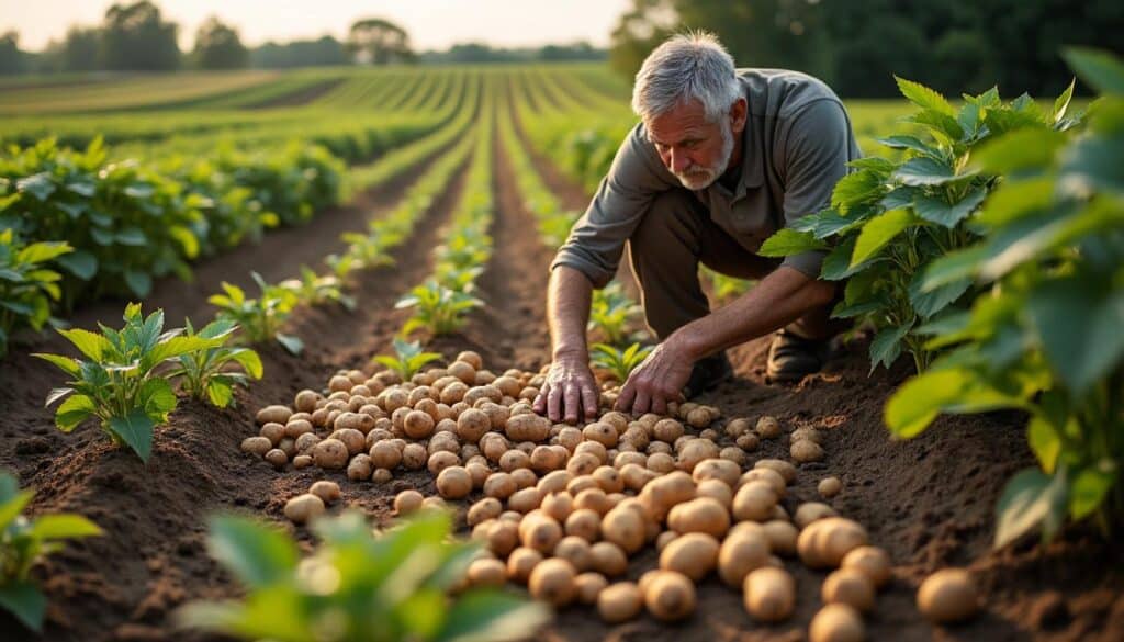 Rendement des pommes de terre : clés pour optimiser la production