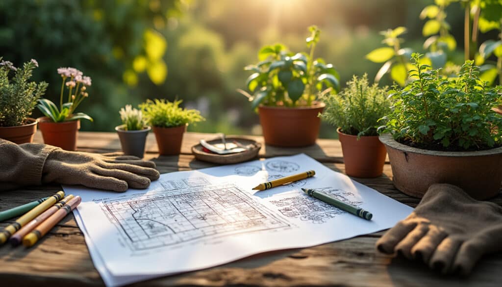 Plan de jardin potager : organiser et optimiser votre espace facilement