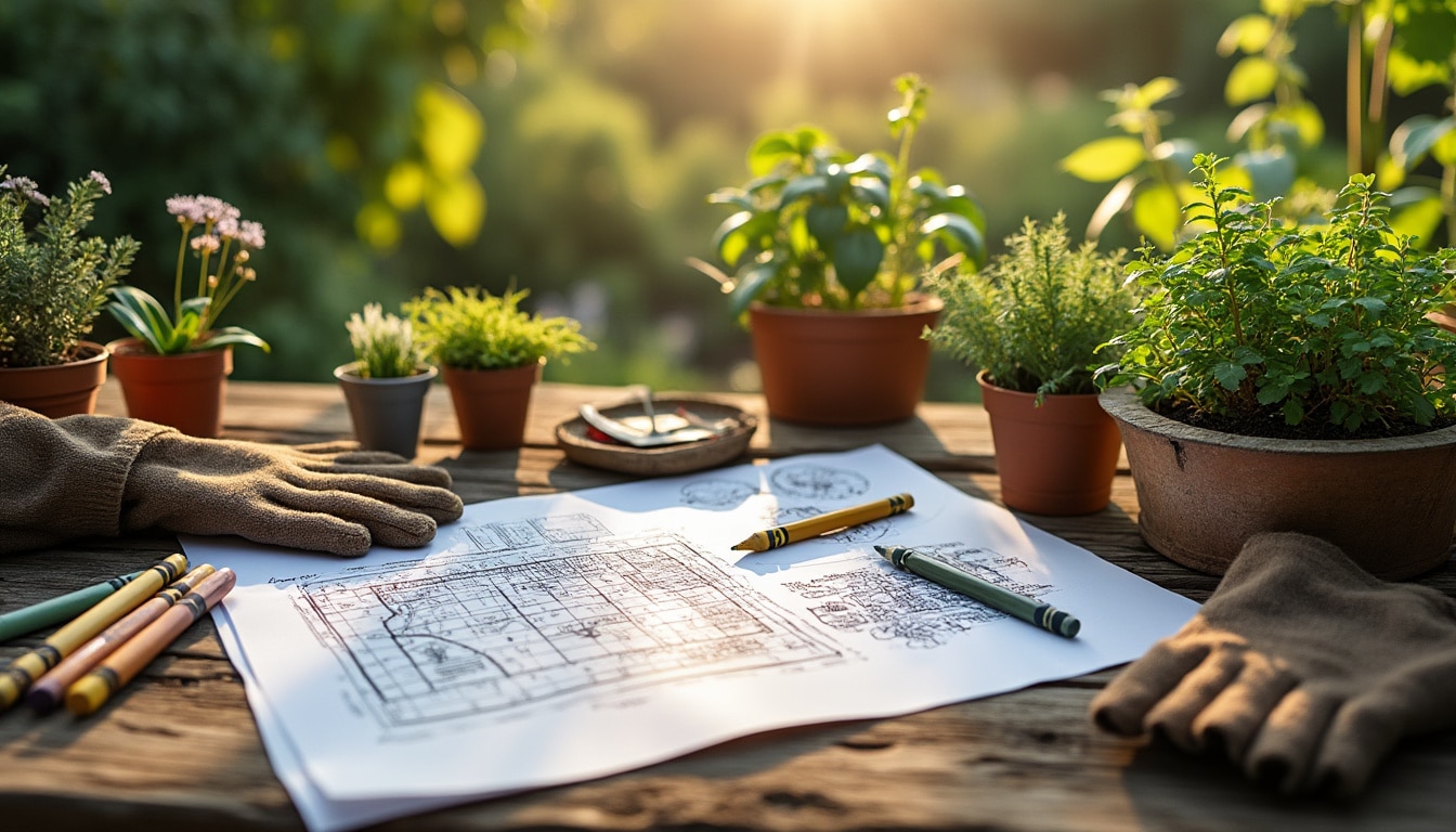 Plan de jardin potager : organiser et optimiser votre espace facilement