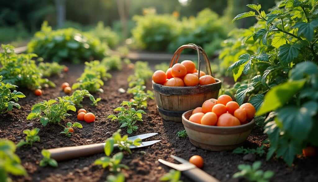 Plan du jardin potager : guide pour un aménagement réussi