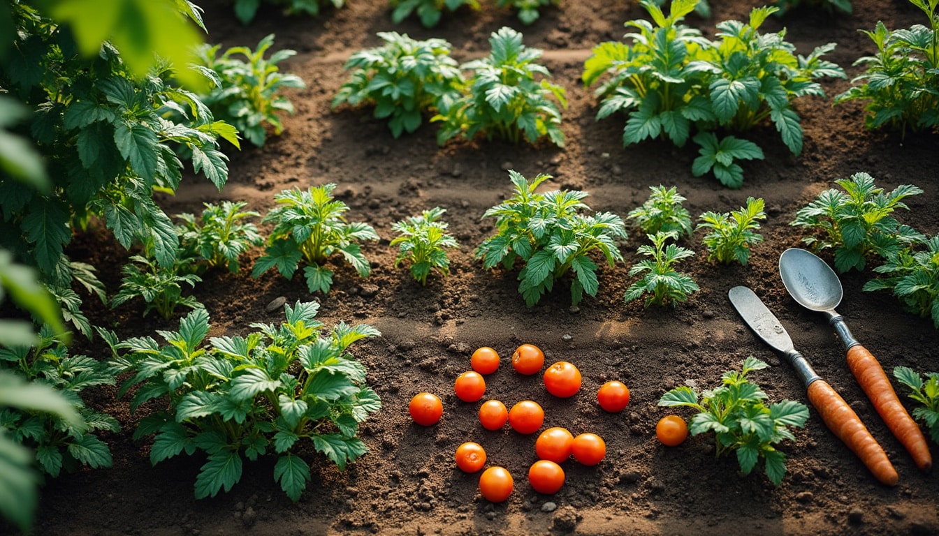 Plan pour un jardin potager : guide pour réussir son aménagement