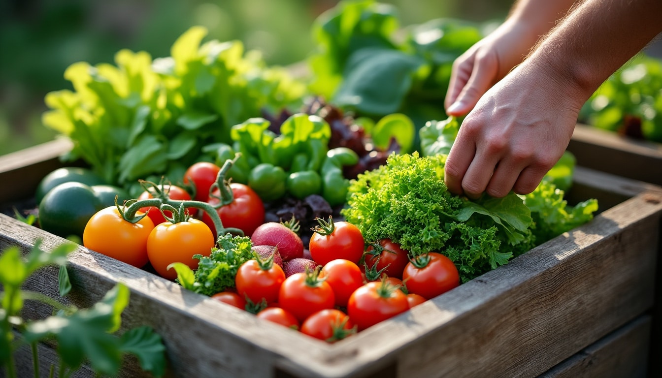 Potager en carré en hauteur : cultivez facilement vos légumes