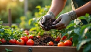 Engrais naturels pour les tomates : conseils pour un potager sain