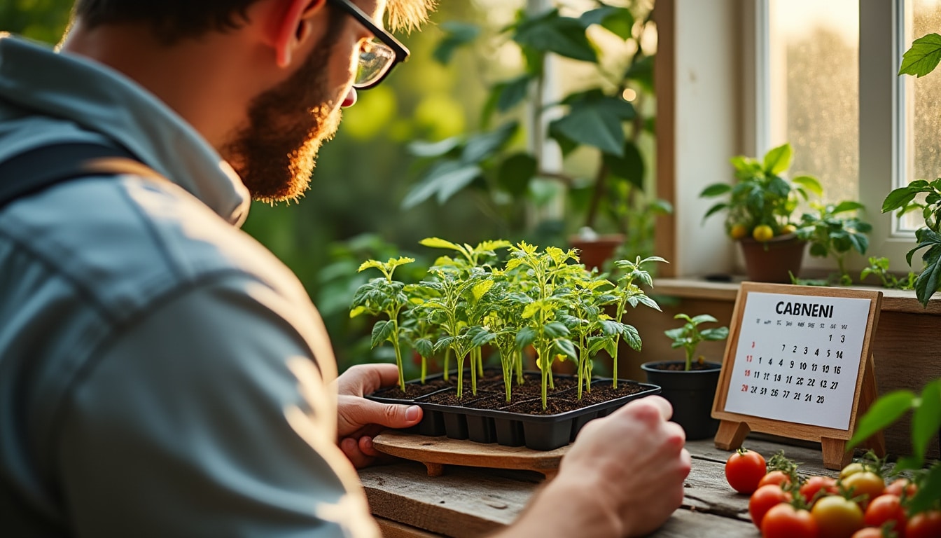 Illustration: Pourquoi déterminer le bon moment pour le semis de la tomate est essentiel