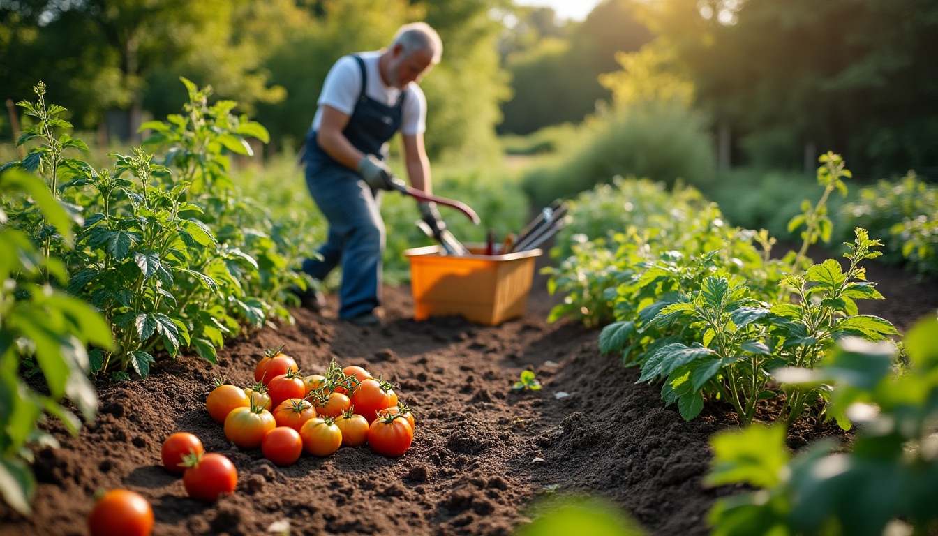 Illustration: Entretenir et préparer son potager pour la fin d’été et l’automne