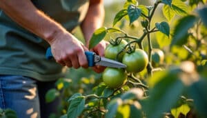 Taille du plant de tomate : techniques clés pour une récolte optimale