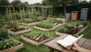 Organiser un potager de 100 m² pour nourrir le foyer