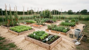 Comment organiser un potager productif de 50 m²