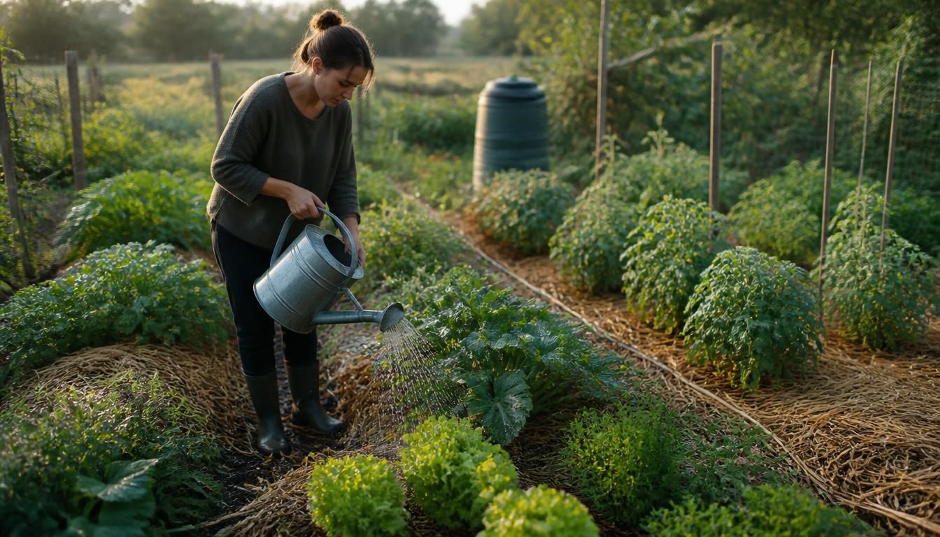 Bien arroser son potager sans gaspiller l’eau