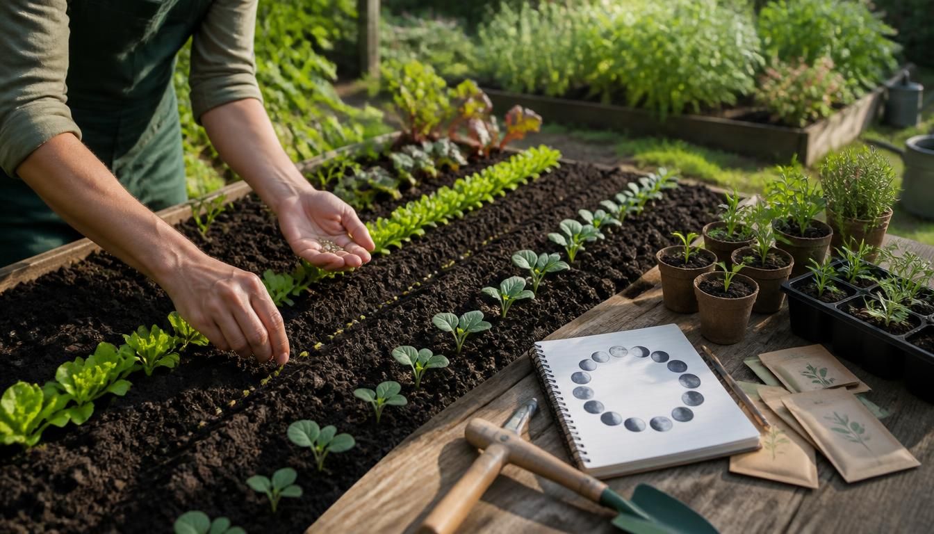 Calendrier lunaire du jardin pour semer et planter