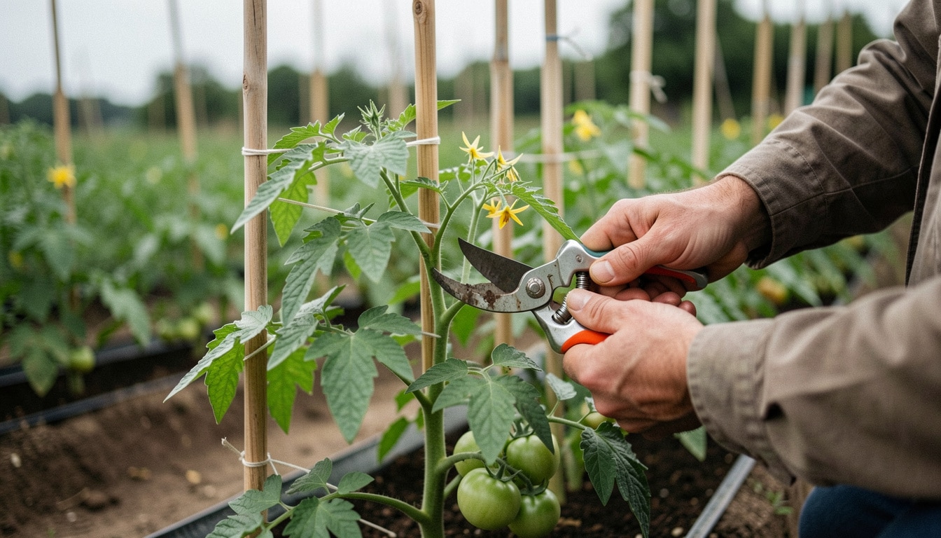 Comment tailler les tomates sans fatiguer le plant