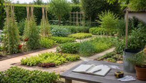 Plan de potager pour 4 personnes et surface idéale